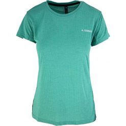 Podkoszulek adidas Tivid, Kobiety. Niebieskie koszulki sportowe damskie Adidas, xs, bez wzorów, z poliesteru, bez kołnierzyka, bez ramiączek, trekkingowe. Za 290.00 zł.