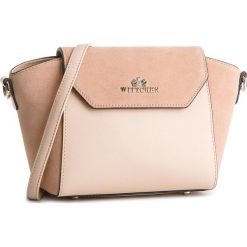 Torebka WITTCHEN - 86-4E-408-9 Beżowy. Listonoszki damskie marki Wittchen. W wyprzedaży za 329.00 zł.