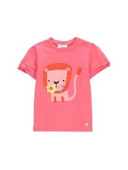 Coccodrillo T-Shirt WC5143203TGN Różowy Regular Fit. Czerwone t-shirty i topy dla dziewczynek COCCODRILLO, bez wzorów, z bawełny, bez ramiączek. Za 26.99 zł.