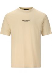 T-shirt Virtus Idan. Czarne t-shirty męskie VIRTUS, xl, bez wzorów, z bawełny, eleganckie, bez kołnierzyka. Za 131.00 zł.