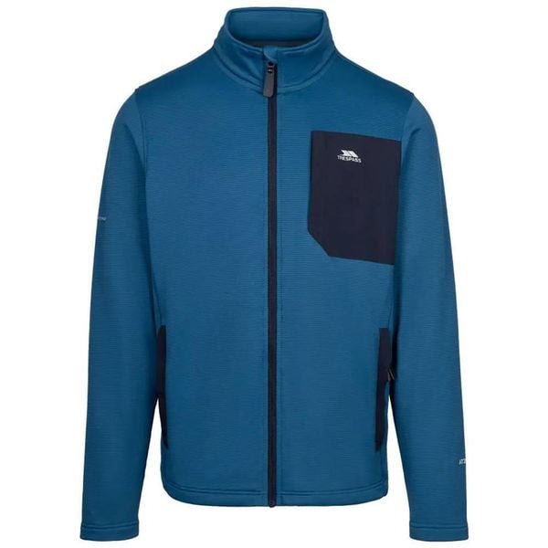 Męska Bluza Polarowa Arranfore AT200. Niebieskie bluzy męskie Trespass, na zimę, m, bez wzorów, z dzianiny, bez kaptura. Za 231.99 zł.