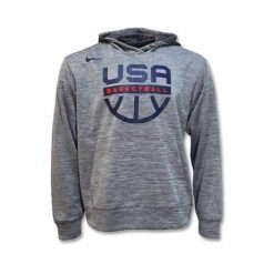 Bluza sportowa męska Nike CD5337063. Szare bluzy męskie Nike, m, z aplikacjami, z materiału, z kapturem, do koszykówki. Za 378.00 zł.