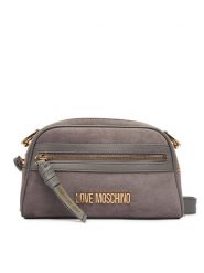 LOVE MOSCHINO Torebka JC4094PP1PLD101A Szary. Szare torebki do ręki damskie Love Moschino, bez wzorów, z materiału, bez dodatków. Za 859.99 zł.