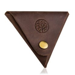 Bilonówka / Etui na słuchawki BETLEWSKI BPM-HT-M0 BRAZOWY. Brązowe portfele męskie Betlewski, bez wzorów, ze skóry. Za 39.99 zł.