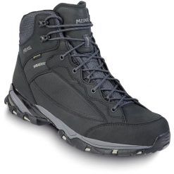 Buty trekkingowe męskie MEINDL Toledo Mid GTX, z membraną Gore-Tex. Czarne trekkingi męskie Meindl, trekkingowe, gore-tex. Za 845.91 zł.