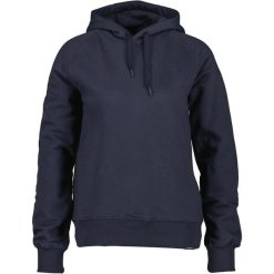 Bluza damska z kapturem Didriksons Ven. Niebieskie bluzy damskie Didriksons, s, bez wzorów, z bawełny, z kapturem. Za 296.00 zł.