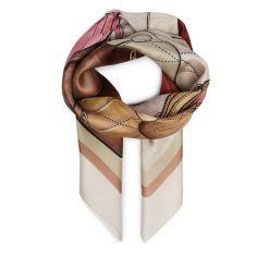 Chusta Coach. Białe szaliki i chusty damskie Coach, bez wzorów. Za 399.99 zł.