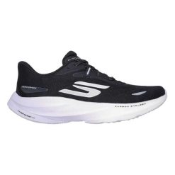Damskie buty do biegania Skechers Aero Spark. Czarne obuwie sportowe damskie Skechers, bez wzorów, z materiału, do biegania. Za 564.65 zł.