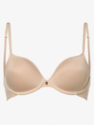 Triumph biustonosz z fiszbinami Kobiety Sztuczne włókno beżowy, 85C. Brązowe biustonosze Triumph, bez wzorów, z włókna. Za 279.95 zł.