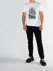 Bikkembergs Spodnie | A 1 02B HM E B072 | Mężczyzna | Czarny. Czarne spodnie materiałowe męskie Bikkembergs, m, bez wzorów, z elastanu. W wyprzedaży za 349.00 zł.