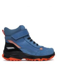 ECCO Śniegowce Receptor Xp K 72482361943 Niebieski. Niebieskie buty zimowe chłopięce ecco, bez wzorów, ze skóry, bez zapięcia. Za 529.99 zł.