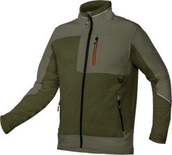 Neo Bluza softshell OUTDOOR, zielona, rozmiar XL. Zielone bluzy męskie NEO, m, bez wzorów, z softshellu, bez kaptura. Za 123.92 zł.