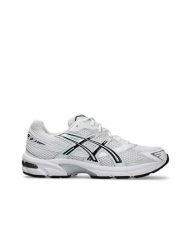 Buty Sneakersowe Asics Gel-1130 Dorosłych. Białe obuwie sportowe damskie Asics, bez wzorów, z materiału, do biegania. Za 687.51 zł.