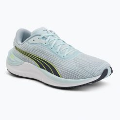 Buty do biegania damskie PUMA Electrify Nitro 3. Niebieskie obuwie sportowe damskie Puma, bez wzorów, do biegania. Za 319.99 zł.