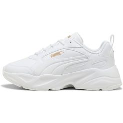 Buty sportowe damskie Puma Cassia 2.0 L. Białe obuwie sportowe damskie Puma, bez wzorów, z syntetyku. Za 390.00 zł.
