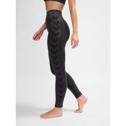 Rajstopy damskie Hummel hmlci mid waist. Czarne legginsy damskie Hummel, s, bez wzorów, do biegania. Za 214.50 zł.