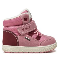 Śniegowce Primigi. Czerwone śniegowce dziewczęce Primigi, z gore-texu, bez zapięcia. Za 369.99 zł.