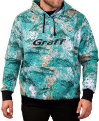 Bluza kangurek Graff 231-BL-10. Bluzy męskie Graff, m, bez wzorów, bez kaptura. Za 543.13 zł.