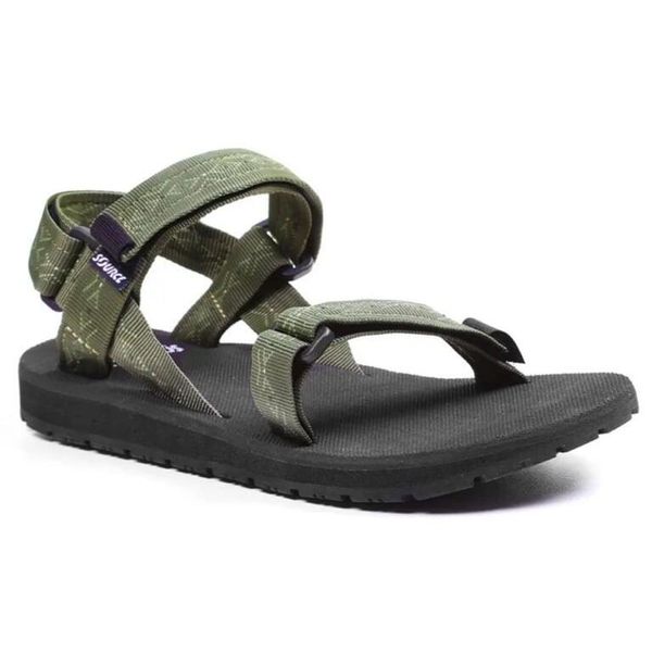 SOURCE Sandały męskie Classic Men's ranger green-46. Zielone sandały męskie SOURCE, z gumy, bez zapięcia. Za 369.60 zł.