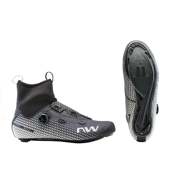 Buty szosowe męskie Northwave Celsius R Arctic GTX. Czarne buty sportowe męskie Northwave, bez zapięcia, rowerowe. Za 1,091.00 zł.