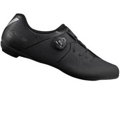 Buty damskie Shimano SH-RC302. Czarne obuwie sportowe damskie Shimano, bez wzorów, rowerowe. Za 531.00 zł.