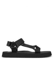Quiksilver Sandały 808417 Czarny. Czarne sandały męskie Quiksilver, z materiału, bez zapięcia. Za 90.99 zł.