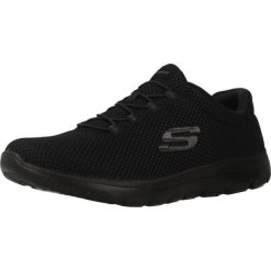 Tenisówki Skechers Model 12985s Kolor Czarny. Czarne obuwie sportowe damskie Skechers, bez wzorów, z materiału, tenisowe, Skechers Sport. Za 279.00 zł.