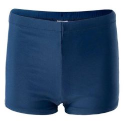 Kąpielówki Chłopięce Odeci. Niebieskie kąpielówki dla chłopców MARTES ESSENTIALS, bez wzorów, z elastanu. Za 43.99 zł.