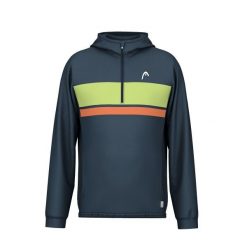 Bluza Head Topspin. Niebieskie bluzy sportowe męskie Head, m, bez wzorów, z poliesteru, tenisowe. W wyprzedaży za 342.00 zł.