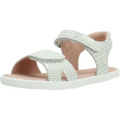 Sandały GARVALIN 262430G Srebrny. Szare sandały damskie Garvalin, bez wzorów, ze skóry, bez obcasa, bez zapięcia. Za 170.99 zł.