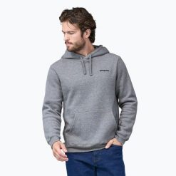 Bluza Patagonia Fitz Roy Icon Uprisal Hoody. Szare bluzy męskie Patagonia, m, bez wzorów, bez kaptura. Za 339.99 zł.
