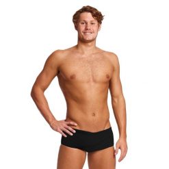Kąpielówki męskie spodenki na basen plażę Funky Trunks Still Black. Czarne kąpielówki męskie FUNKITA, l, bez wzorów, z elastanu, krótkie, na fitness i siłownię. Za 149.00 zł.