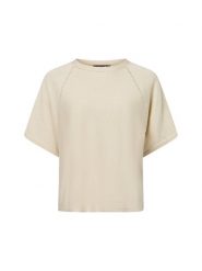 Comma Sweter z dzianiny Kobiety złoty, L. Żółte swetry damskie comma, l, bez wzorów, z dzianiny, eleganckie, bez kołnierzyka, bez ramiączek, bez kaptura. Za 229.95 zł.