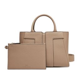 Torebka Elisabetta Franchi. Brązowe torebki do ręki damskie Elisabetta Franchi, bez wzorów, klasyczne, bez dodatków. Za 1,179.00 zł.