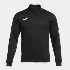 Bluza Joma Olimpiada. Czarne bluzy męskie Joma, l, bez wzorów, z dresówki, bez kaptura, na fitness i siłownię. Za 249.50 zł.