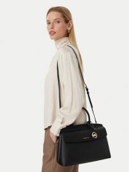 MICHAEL Michael Kors Torebka 30T6GX7S2L Czarny. Czarne torebki do ręki damskie MICHAEL Michael Kors, bez wzorów, ze skóry, bez dodatków. Za 1,329.00 zł.