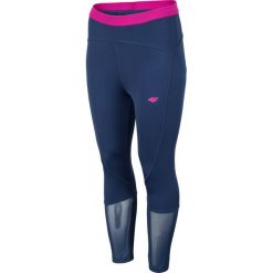 Legginsy treningowe damskie SPDF002 - ciemny granat. Legginsy damskie marki 4f. Za 99.99 zł.