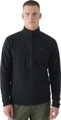 Polar męski bluza polarowa 4F M289 głęboka czerń 4FWMM00TFLEM289 20S S. Bluzy męskie 4f, m, bez wzorów, z polaru, bez kaptura. Za 121.11 zł.