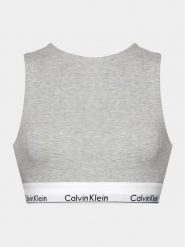 Calvin Klein Underwear Biustonosz top 000QF7626E Szary. Szare biustonosze Calvin Klein Underwear, bez wzorów, z bawełny. Za 189.99 zł.