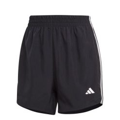 Szorty damskie adidas 3-Stripes. Czarne obuwie sportowe damskie Adidas, bez wzorów, z materiału, sportowe, na fitness i siłownię. Za 165.50 zł.