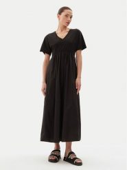 Weekend Max Mara Sukienka codzienna Brozno 2515621082 Czarny Relaxed Fit. Czarne sukienki damskie Weekend Max Mara, na co dzień, l, bez wzorów, z bawełny, bez kołnierzyka, bez ramiączek, proste. Za 599.99 zł.