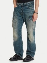 G-Star Raw Jeansy Contor 3D D27049-E358 Niebieski Regular Fit. Niebieskie jeansy męskie G-Star Raw, retro. Za 739.99 zł.