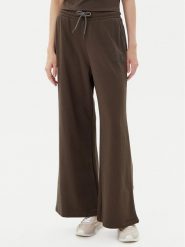 EA7 Emporio Armani Spodnie dresowe 7W000106 AF12473 U6139 Brązowy Loose Fit. Brązowe spodnie dresowe damskie EA7 Emporio Armani, xxl, bez wzorów, z bawełny. Za 239.99 zł.