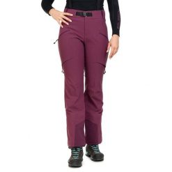 Spodnie softshell damskie Black Diamond Dawn Patrol. Fioletowe spodnie sportowe damskie Black Diamond, m, bez wzorów, z softshellu, trekkingowe. Za 660.75 zł.