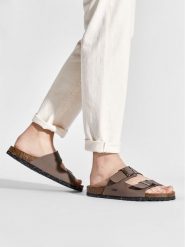 CMP Klapki Thalita Slipper 3Q91017 Brązowy. Brązowe klapki męskie CMP, ze skóry. Za 136.99 zł.