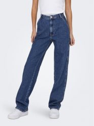 ONLY Jeansy 15271792 Niebieski Straight Fit. Niebieskie jeansy damskie Only. Za 249.99 zł.