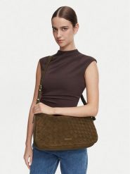 MICHAEL Michael Kors Torebka Nolita 30F6AY5L2L Khaki. Brązowe torebki do ręki damskie MICHAEL Michael Kors, bez wzorów, ze skóry, bez dodatków. Za 1,739.00 zł.