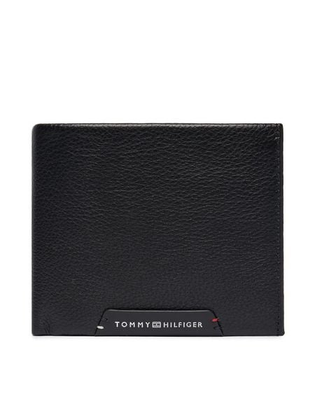 Tommy Hilfiger Portfel Th Corp Cc AM0AM14779 Czarny. Czarne portfele męskie Tommy Hilfiger, bez wzorów. Za 329.99 zł.
