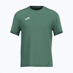 Koszulka tenisowa męska Joma Torneo. Zielone koszulki sportowe męskie Joma, m, bez wzorów, z elastanu, bez kołnierzyka, bez ramiączek, na fitness i siłownię. Za 59.99 zł.