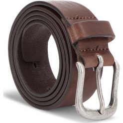 Pasek Męski WRANGLER - Authentic Belt W0B62U185 85 Brown. Brązowe paski damskie Wrangler, w paski, ze skóry. Za 129.00 zł.